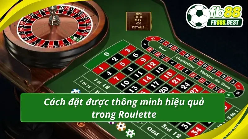 Cách đặt được thông minh hiệu quả trong Roulette